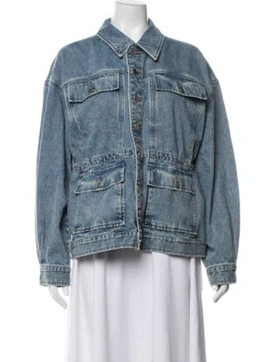 Pre-owned Rag & Bone Denim Jacket In Blue