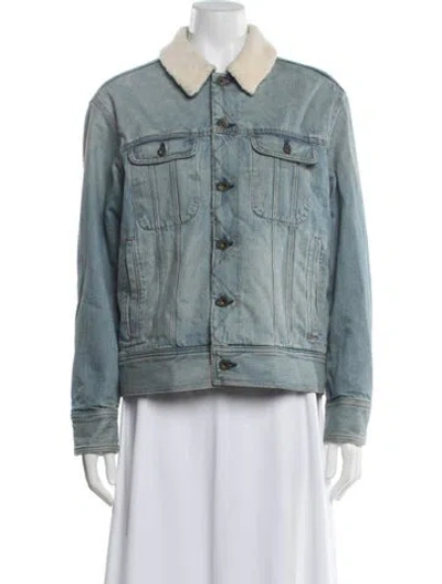 Pre-owned Rag & Bone Denim Jacket In Blue