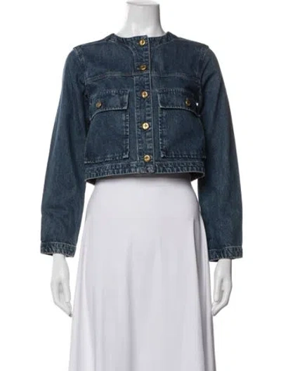 Pre-owned Rag & Bone Denim Jacket In Blue