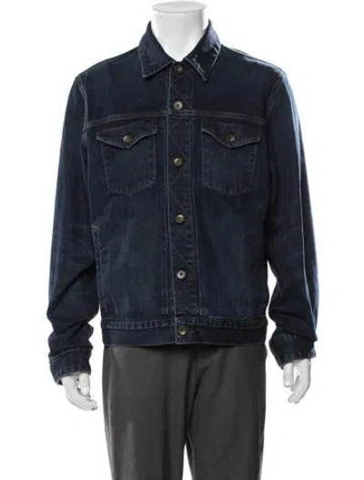 Pre-owned Rag & Bone Denim Jacket In Blue