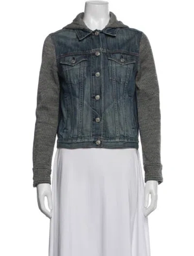 Pre-owned Rag & Bone Denim Jacket In Blue