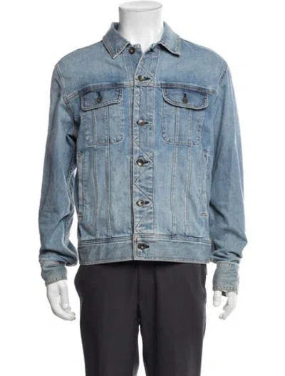 Pre-owned Rag & Bone Denim Jacket In Blue