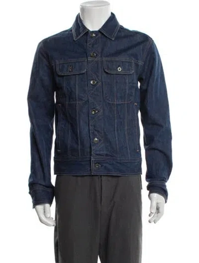 Pre-owned Rag & Bone Denim Jacket In Blue
