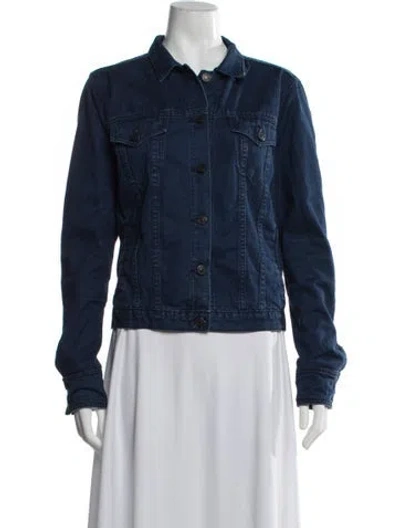 Pre-owned Rag & Bone Denim Jacket In Blue