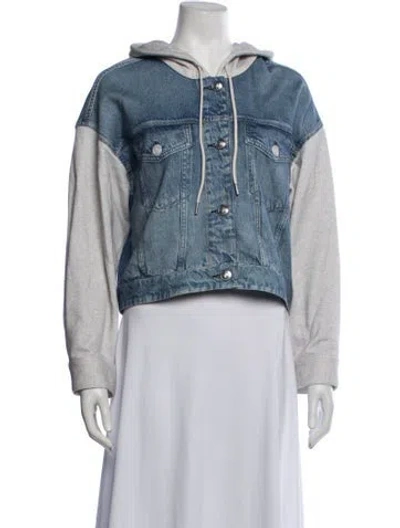 Pre-owned Rag & Bone Denim Jacket In Blue