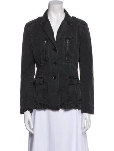 Pre-owned Rag & Bone Denim Jacket In Gray