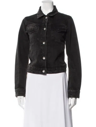 Pre-owned Rag & Bone Denim Jacket In Gray