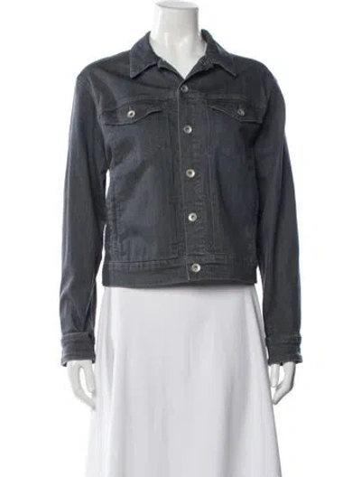Pre-owned Rag & Bone Denim Jacket In Gray