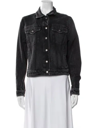 Pre-owned Rag & Bone Denim Jacket In Gray