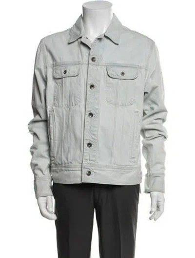 Pre-owned Rag & Bone Denim Jacket In Grey