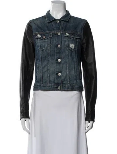 Pre-owned Rag & Bone Denim Jacket In Multi
