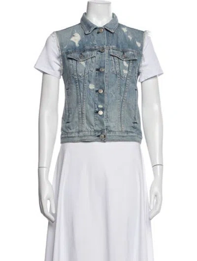 Pre-owned Rag & Bone Denim Jacket In Multi