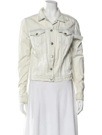 Pre-owned Rag & Bone Denim Jacket In Neutral
