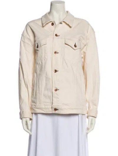 Pre-owned Rag & Bone Denim Jacket In Neutral