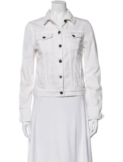 Pre-owned Rag & Bone Denim Jacket In Neutral