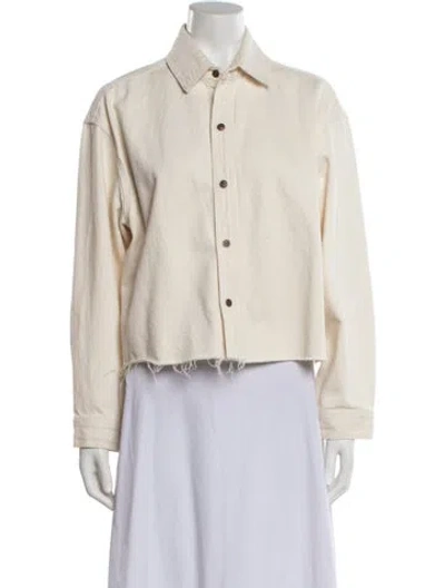 Pre-owned Rag & Bone Denim Jacket In Neutral