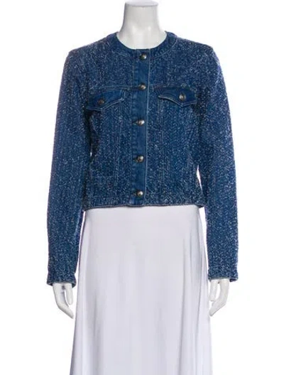 Pre-owned Rag & Bone Denim Jacket W/ Tags In Blue