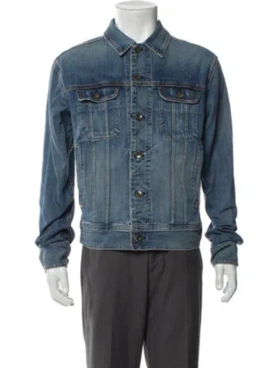 Pre-owned Rag & Bone Denim Jacket W/ Tags In Blue