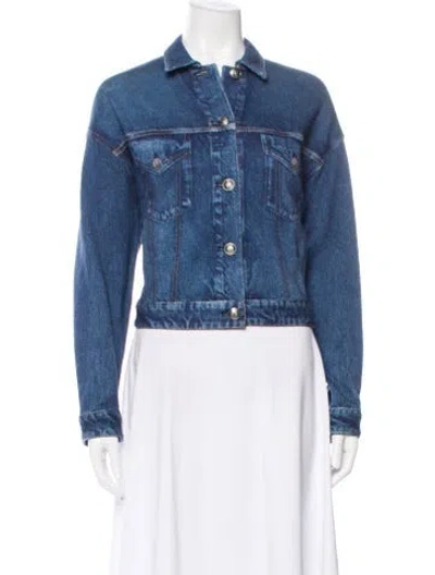 Pre-owned Rag & Bone Denim Jacket W/ Tags In Blue