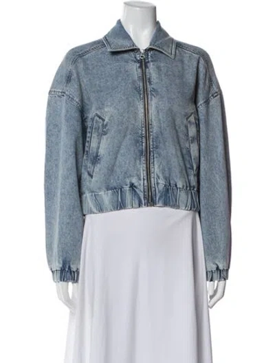 Pre-owned Rag & Bone Denim Jacket W/ Tags In Blue