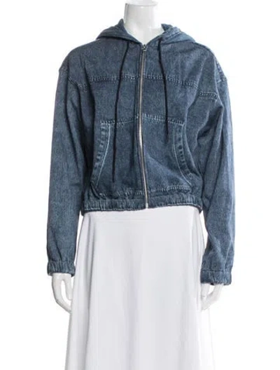 Pre-owned Rag & Bone Denim Jacket W/ Tags In Blue