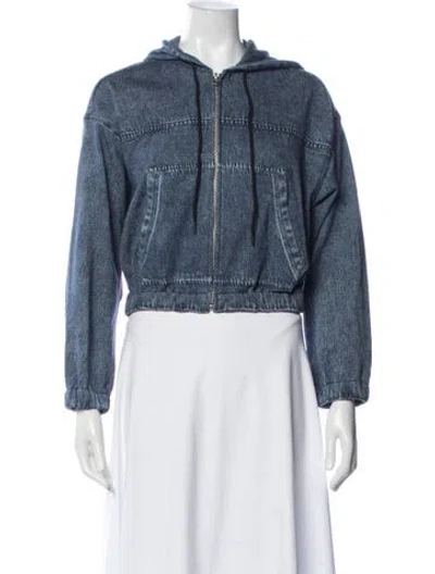 Pre-owned Rag & Bone Denim Jacket W/ Tags In Blue