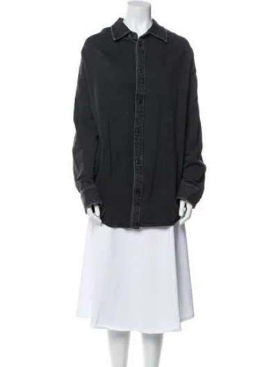 Pre-owned Rag & Bone Denim Jacket W/ Tags In Gray