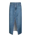 Rag & Bone Denim Pencil Skirt In Multi