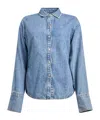 Rag & Bone Denim Shirts In Blue