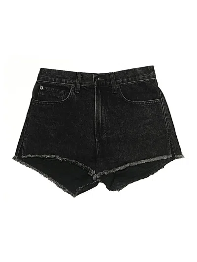 Pre-owned Rag & Bone Denim Shorts In Black