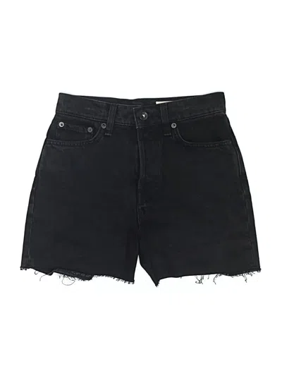 Rag & Bone Denim Shorts In Black