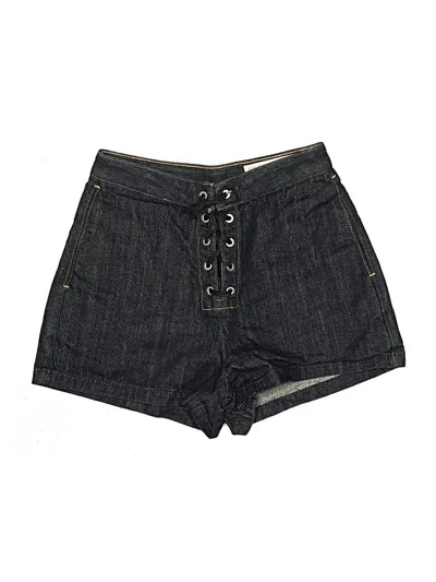 Pre-owned Rag & Bone Denim Shorts In Black