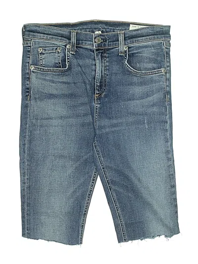 Pre-owned Rag & Bone Denim Shorts In Blue