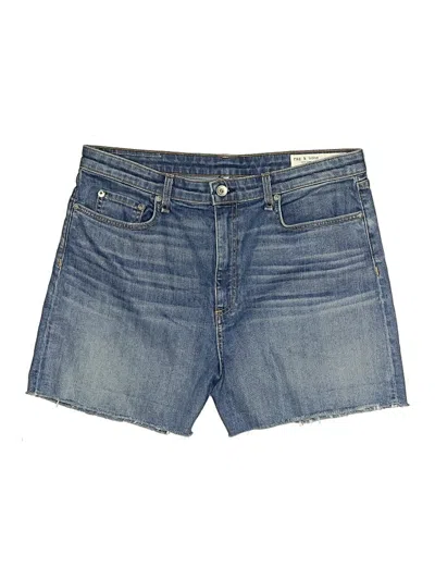 Pre-owned Rag & Bone Denim Shorts In Blue