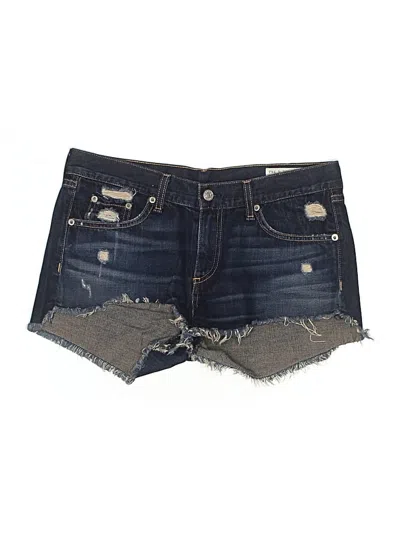 Pre-owned Rag & Bone Denim Shorts In Blue
