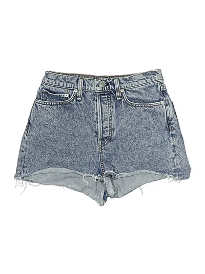 Pre-owned Rag & Bone Denim Shorts In Blue