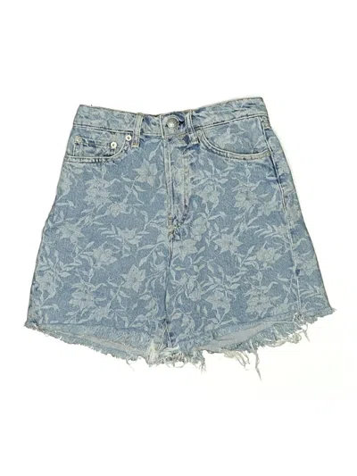 Pre-owned Rag & Bone Denim Shorts In Blue