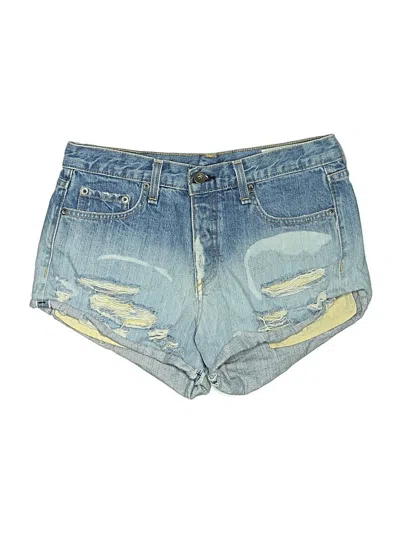 Pre-owned Rag & Bone Denim Shorts In Blue