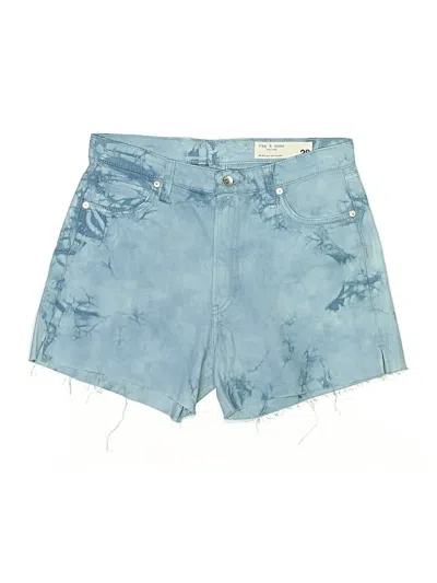 Pre-owned Rag & Bone Denim Shorts In Blue
