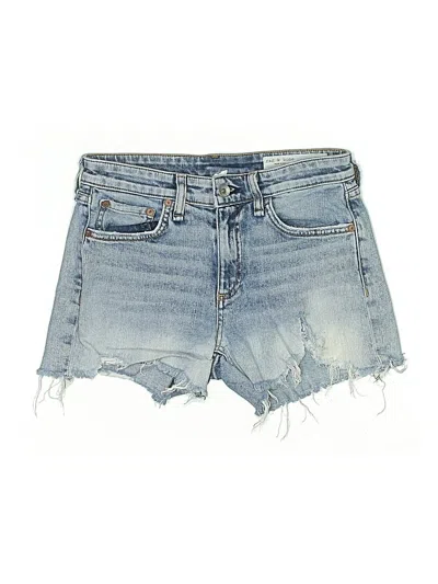 Pre-owned Rag & Bone Denim Shorts In Blue