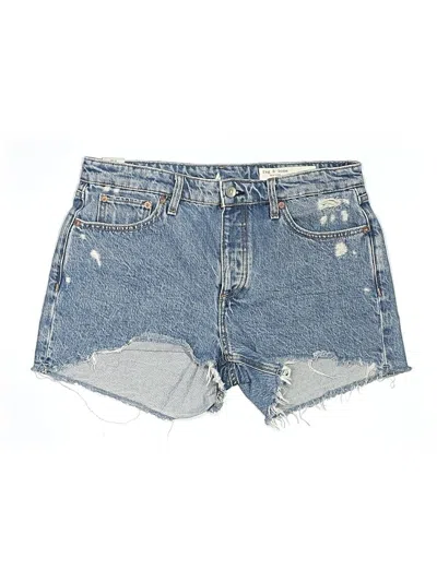 Pre-owned Rag & Bone Denim Shorts In Blue