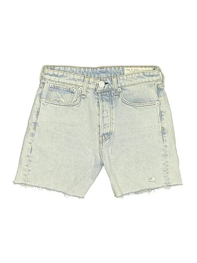 Pre-owned Rag & Bone Denim Shorts In Blue