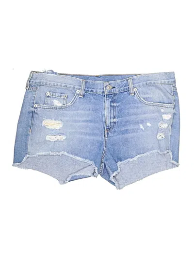Pre-owned Rag & Bone Denim Shorts In Blue
