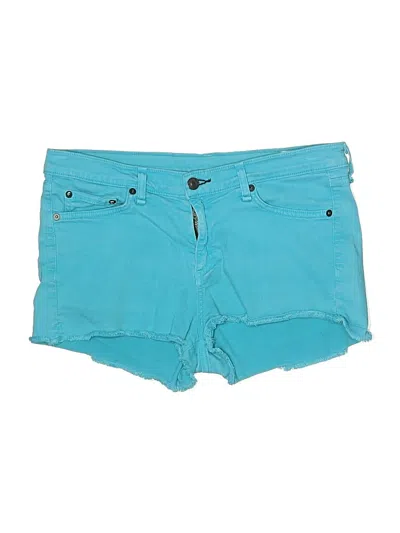 Pre-owned Rag & Bone Denim Shorts In Blue