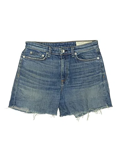 Pre-owned Rag & Bone Denim Shorts In Blue