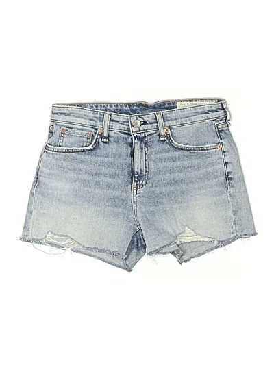 Pre-owned Rag & Bone Denim Shorts In Blue