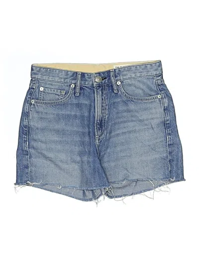 Pre-owned Rag & Bone Denim Shorts In Blue