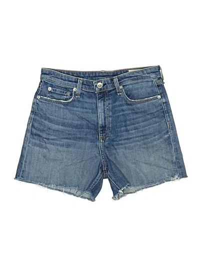 Pre-owned Rag & Bone Denim Shorts In Blue