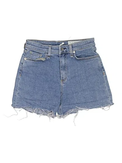 Pre-owned Rag & Bone Denim Shorts In Blue