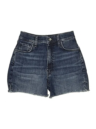 Pre-owned Rag & Bone Denim Shorts In Blue